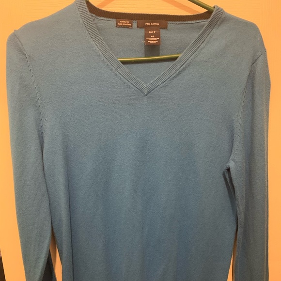 Blue gap sweater v neck - Picture 2 of 3